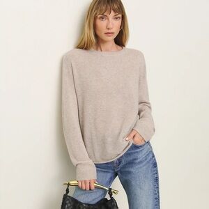 reformation cashmere boyfriend sweater